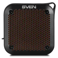 Портативная колонка SVEN PS-88 Black, Bluetooth, водонепроницаемая, 7 Вт RMS, IPx7, LED-дисплей Портативная колонка SVEN PS-88 Black, Bluetooth, водонепроницаемая, 7 Вт RMS, IPx7, LED-дисплей